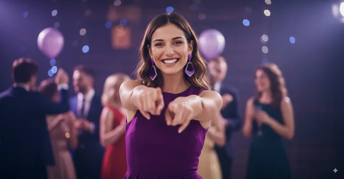 Pendientes vestido morado fiesta Pendientes para vestido morado de fiesta