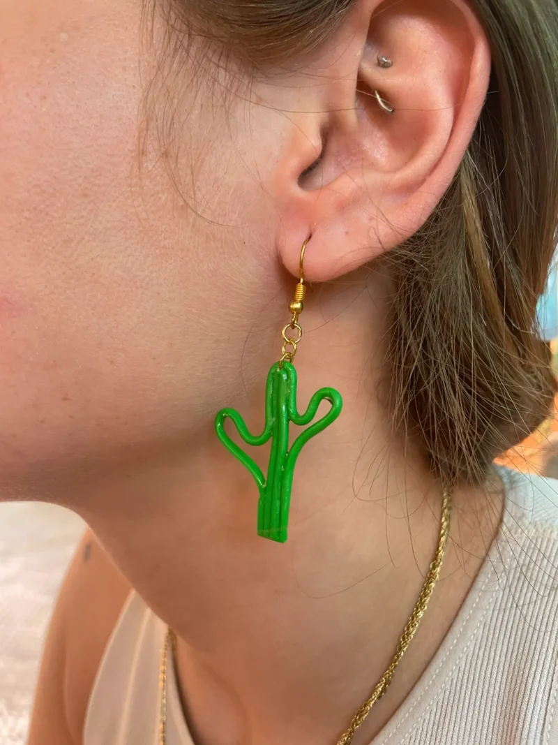 Pendientes de cactus Berta - Imagen 2
