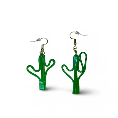 Pendientes de cactus