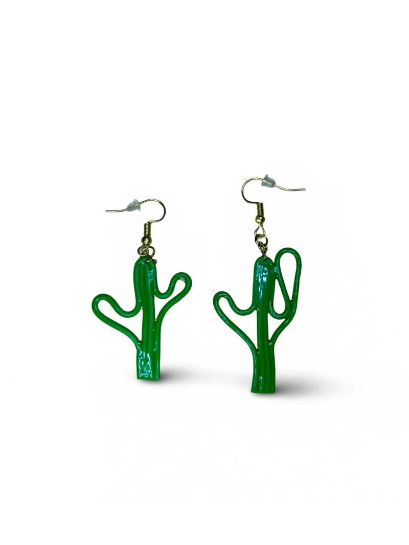 Pendientes de cactus