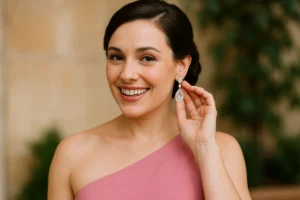 Pendientes madrina de boda