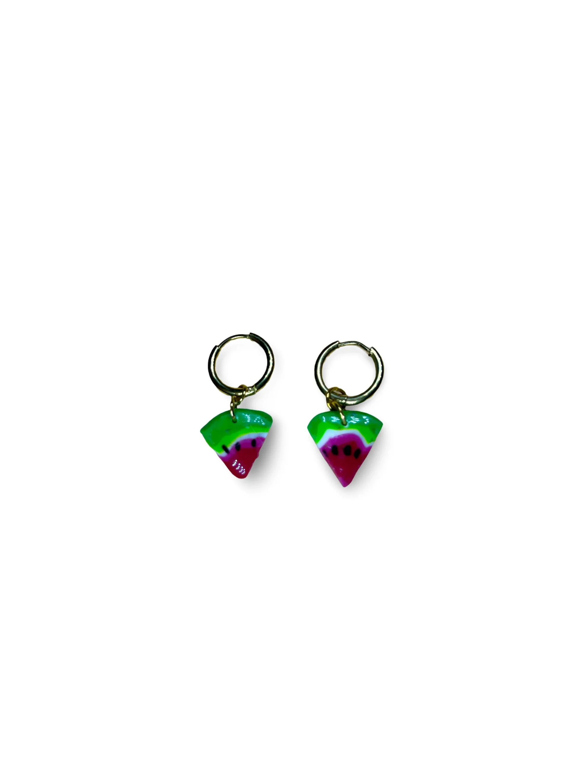 Pendientes de sandía