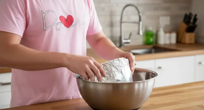 Limpiar pendientes de plata con bicarbonato