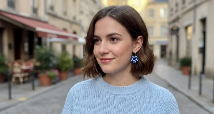 Pendientes media melena Pendientes para media melena