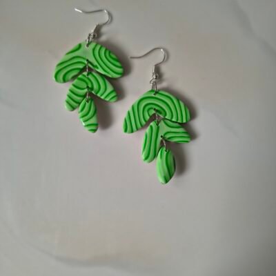 Olivia con estampado de espirales